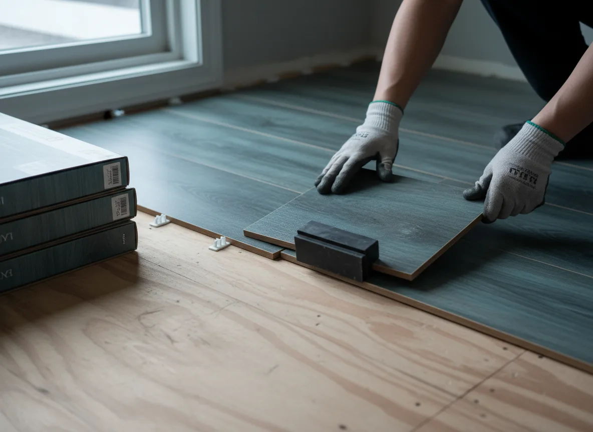 Luxury Vinyl Plank Installation company in Toulon, IL